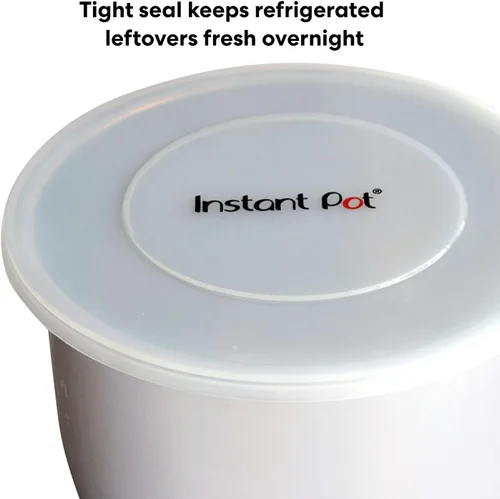 Vista 4 de Instant Pot oficial - Molde de silicona con tapa, para bocadillos de huevo, Cesta de silicona para vapor., Verde