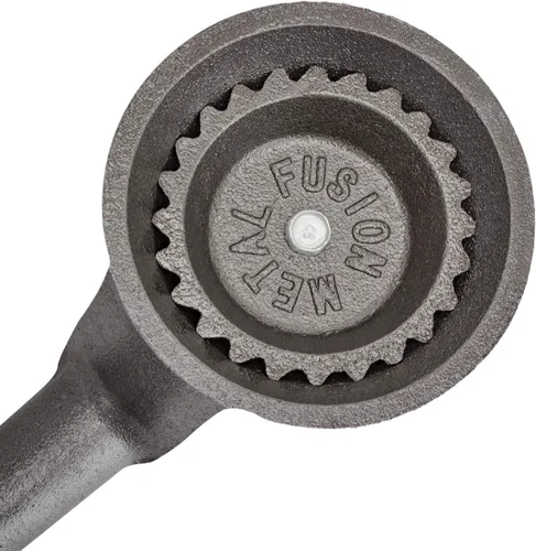 Vista 5 de onlyfire Quemador redondo de reemplazo de hierro fundido de propano de alta presión con orificio de latón