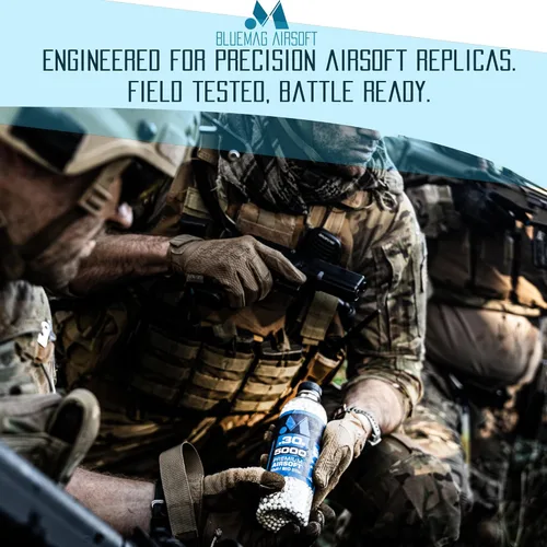 Vista 2 de Biodegradable Airsoft BBS de 0.01 oz, 3000 unidades, acabado sin costuras, pulido a la perfección, para todas las pistolas de Airsoft de 0.236 in