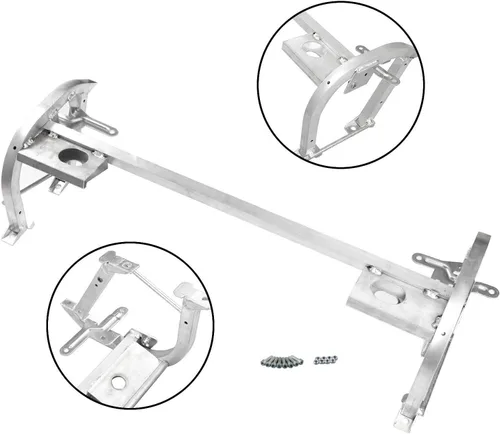 Vista 4 de 20939829 Lower Radiator Core Support Skid Bar Plate For 2005-2013 Corvette C6 (Silver)