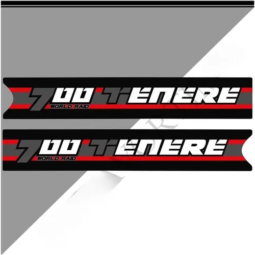 Vista 21 de Adhesivo para tanque de combustible para motocicleta Ya&maha Tenere T700 XTZ 700 T7 2019 2020 2021 Kit de calcomanías Protector maletero