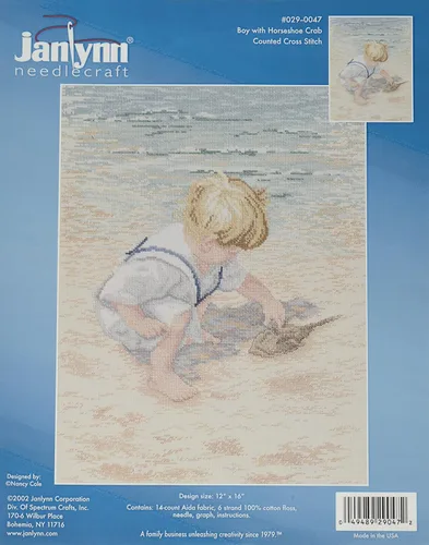 Vista 7 de Janlynn – Kit para cuadro de punto de cruz, diseño de mujer