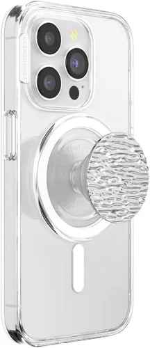 Vista 16 de Agarre para teléfono PopSockets con soporte expansible, agarre adhesivo - Transparente