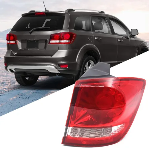 Vista 8 de Conjunto de luz trasera interior compatible con Dodge Journey 2011-2020 Luz trasera LED interior trasera derecha lado del pasajero 68078516AD