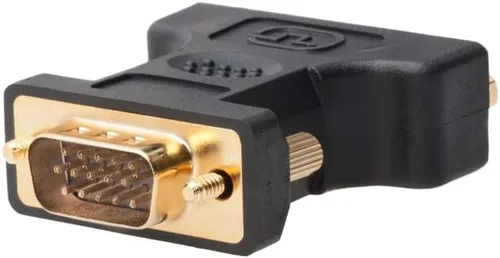 Vista 2 de Cables Direct Online Paquete de 2 conectores hembra DVI-A a VGA macho adaptador de enchufe (DVI hembra a VGA macho)
