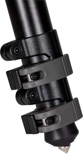 Vista 4 de BOG DeathGrip Aluminum Tripod with Durable Frame, Lightweight, Stable Design, Bubble Level, Adjustable Legs, Shooting Rest, and Hands-Free Operation