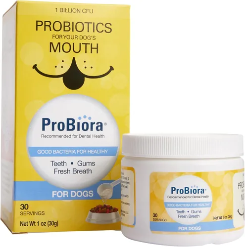 Vista 5 de Probiora para perros Suplemento probiótico para perros para el cuidado bucal Probióticos para mascotas para reducir el mal aliento Suplemento