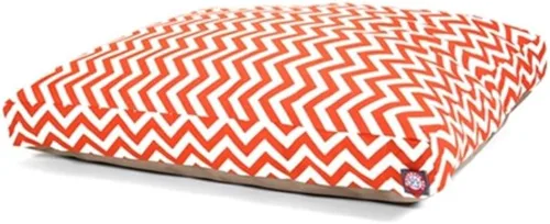 Vista 18 de Majestic Pet Products - Cama rectangular pequeña para perros con funda extraíble lavable para interiores y exteriores, color negro