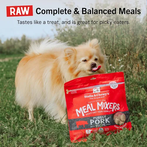 Vista 11 de Stella & Chewy's - Meal Mixers comida cruda congelada liofilizada de carne de res de Stella & Chewy's Sin Granos