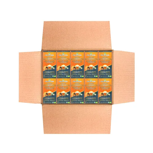 Vista 8 de Miracle Tree 's Moringa Energy Tea - Uva Oolong de vainilla Mezcla súper cafeína Alternativa de café saludable, perfecta para concentrarse