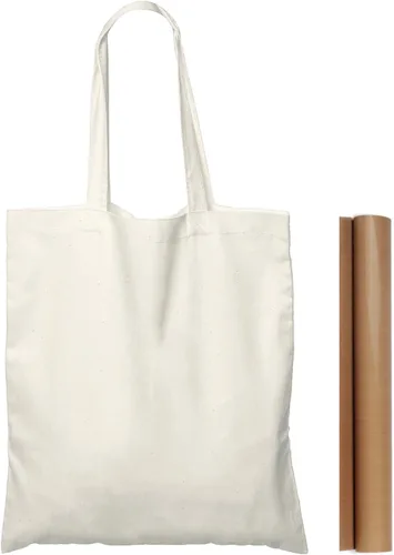 Vista 19 de NPBAG Paquete de 5 bolsas de algodón rosa bebé de 15 x 16 pulgadas, bolsas de tela a granel en blanco con 1 hoja de teflón de PTFE