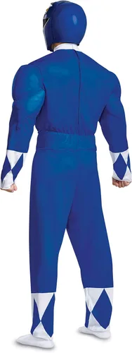 Vista 2 de Disguise Disfraz clásico de Blue Ranger para hombre Multicolor