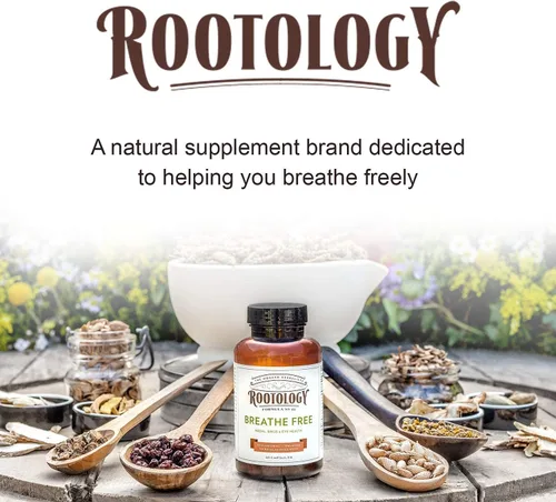 Vista 7 de Cápsulas Rootology Breathe Free, 120 Cápsulas (salud nasal y sinusal), 120
