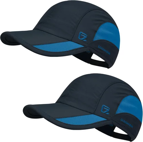 Vista 12 de GADIEMKENSD Sombrero de correr al aire libre malla transpirable 2PACK
