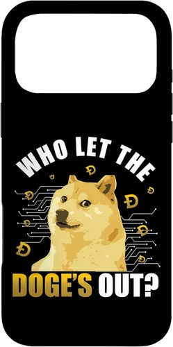 Vista 22 de Who Let The Doge´s Out? - Doge Coin Case for iPhone 17