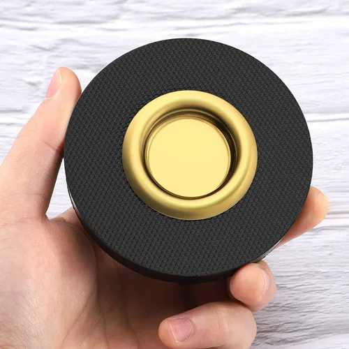 Vista 7 de Facmogu 2 piezas de tope de roca para estera de violonchelo con base de aleación de cobre reforzada, accesorio de instrumento de cuerda, soporte