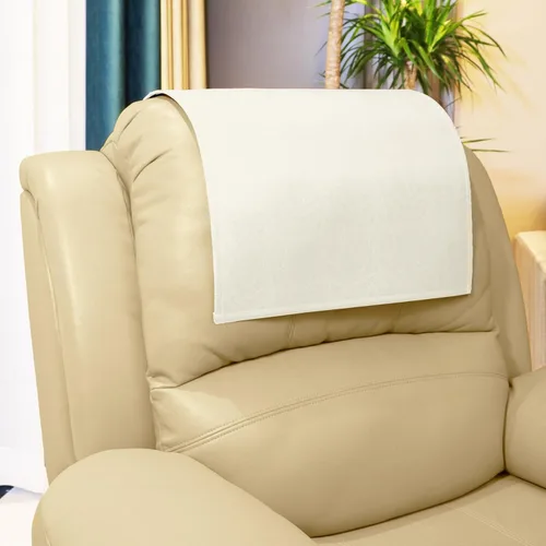Vista 20 de Funda Antideslizante para Reposacabezas de Fundas de Muebles, Protector de Reposacabezas de Piel Sintética para Silla Reclinable, Funda Protectora