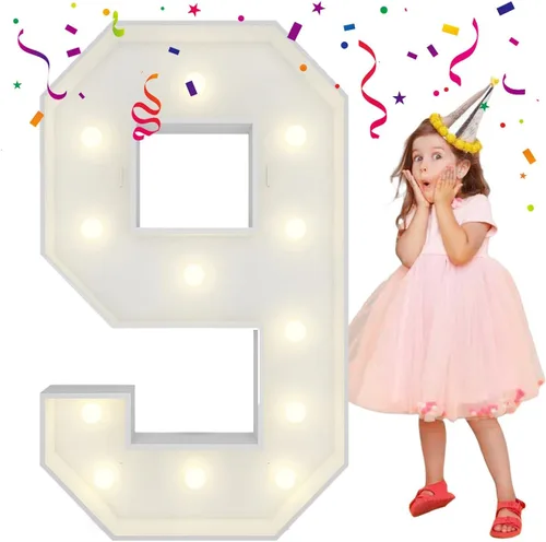 Vista 63 de Letras iluminadas de marquesina de 4 pies, letras grandes de marquesina, marco de globos de mosaico, letras grandes para decoración de compromiso