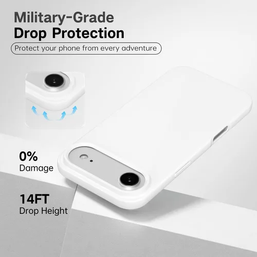 Vista 411 de Svanove para iPhone 7 Plus/ 8 Plus, funda de silicona, de goma suave brillante y gel de jey lindo, funda protectora de plástico simple y lisa