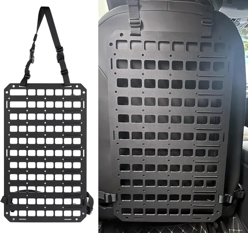 Vista 10 de TACNEX Organizador de Reposacabezas de Automóvil Panel MOLLE para Respaldo de Asiento de Vehículo Bolsa EDC Funda Portaherramientas Soporte