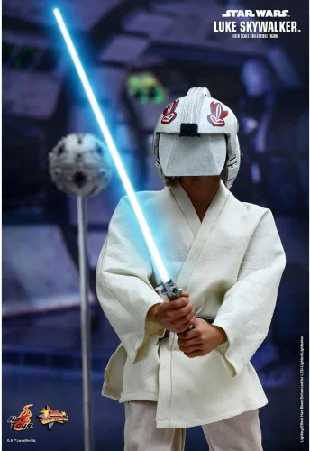 Vista 5 de Hot Toys Star Wars Episodio IV Una Nueva Esperanza Luke Skywalker Figura de acción de sexta escala