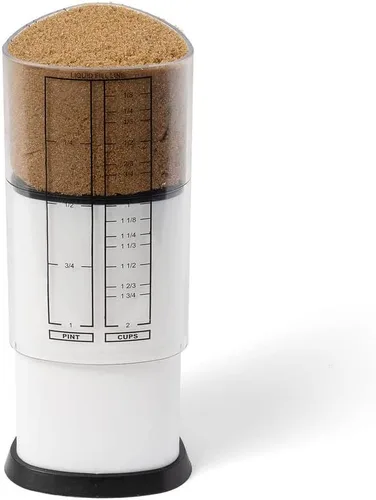 Vista 8 de KitchenArt Taza de Medición Ajustable Tri Adjust A-Cup de 1 Taza, Taza de Medición Ajustable de Vertido Fácil