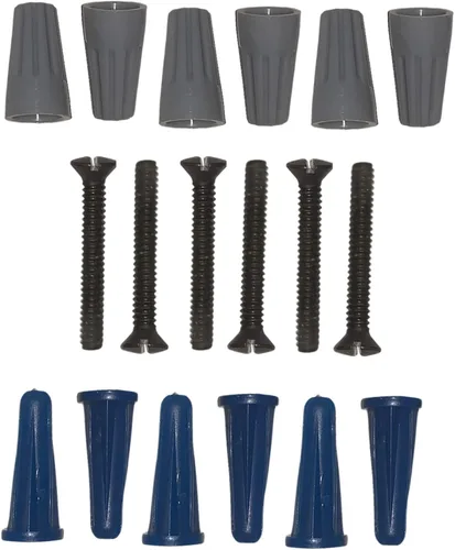 Vista 3 de Kit Protector de Cubierta de Cable de Sensor de Puerta de Garaje Premium. Incluye 3 Cubiertas, Tubo y Todo el Hardware Necesario. Compatible