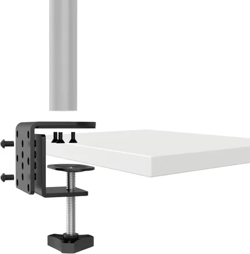 Vista 3 de WALI C Clamp Base Soporte de montaje Accesorio, Abrazadera C de escritorio para WALI Monitor Mount Workstation System (C-CLAMP), negro