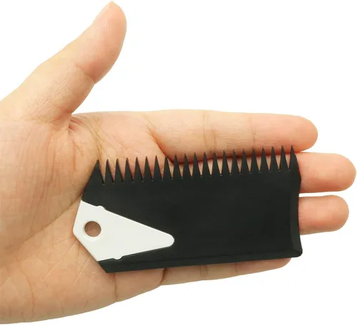 Vista 4 de WHYHKJ Peine de cera para tabla de surf con llave de aleta para deportes acuáticos, tablas de surf, bodyboard