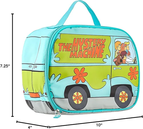 Vista 5 de THERMOS Kit de almuerzo novedoso, Scooby Doo y la Máquina del Misterio