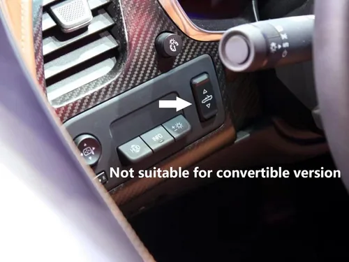 Vista 5 de Para Corvette C7 Fibra de Carbono Interruptor de Faro Cubierta Accesorios para 2014-2019 Chevrolet Corvette C7