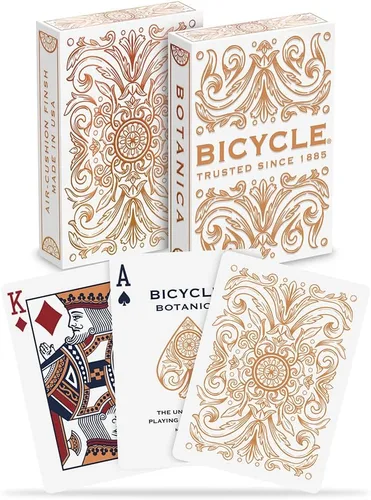 Vista 2 de Bicycle Botanica - Cartas de juego premium, 1 mazo