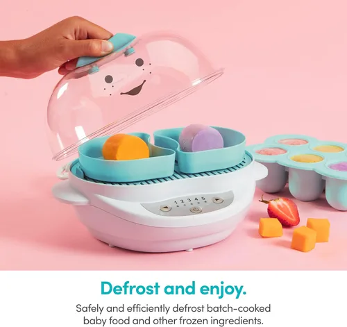 Vista 16 de nutribullet Baby BSR-0801N Turbo Vaporera de Alimentos