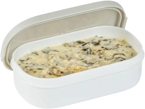 Vista 14 de Restaurantware Bento Tek - Recipientes de salsa de 3.7 x 2.2 x 1.1 pulgadas, 4 tazas negras con tapas, con tapa beige, de plástico para microondas