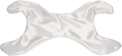 Vista 3 de Save My Face! Funda de almohada adicional La Petite (champán, satén)