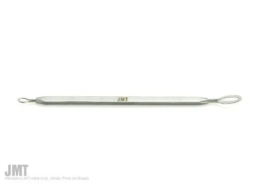 Vista 2 de JMT Herramienta profesional de limpieza de piel de acero inoxidable Extractor de Comedone Herramienta para el cuidado de la piel Blackhead Whitehead