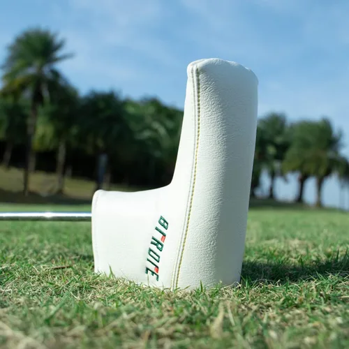 Vista 8 de Fundas para Palos de Golf Bordado Elegante Cuero Premium Birdie Golf Funda para Driver Funda Híbrida para Fairway Funda para Putter Blade Funda