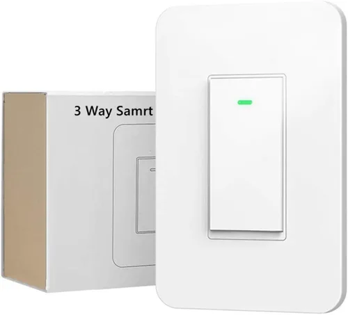 Vista 12 de Nexete Smart Wi-Fi interruptor de pared compatible con Alexa Google Assistant e IFTTT, control remoto, función de sincronización no requiere puerto.