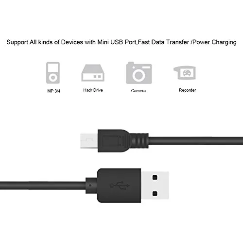 Vista 2 de maxllto UC-E4 uc-e5 Cable de datos cable USB para cámara Nikon, 3 ft USB PC Computer Cord plomo para Nikon Coolpix SLR/D2H/D2Hs/D2 X/D2 X