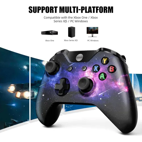 Vista 4 de TRUST BE Wireless Controller Compatible with Xbox One. For all Xbox One, Series X S and PC models. 3.5mm headphone jack, Bluetooth, joystick and