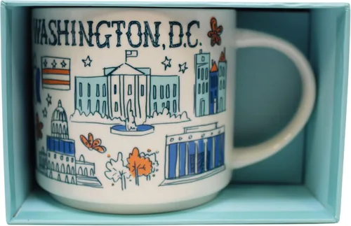 Vista 2 de Starbucks Coffee 2018, Been There Series, Washington DC, taza de 14 onzas con caja de regalo