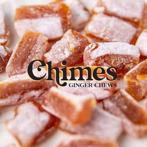 Vista 5 de Chimes Original - Caramelos masticables de jengibre (bolsa de 1 libra 1 LB), caramelos masticables naturales premium — 16 OZ Caramelos masticables