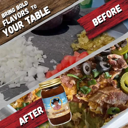 Vista 4 de Kent Rollins Chutneys and Relishes - Chutney de Chile verde y chipotle vaquero sin gluten - Ingrediente multiusos, condimento y cobertura - Ideal