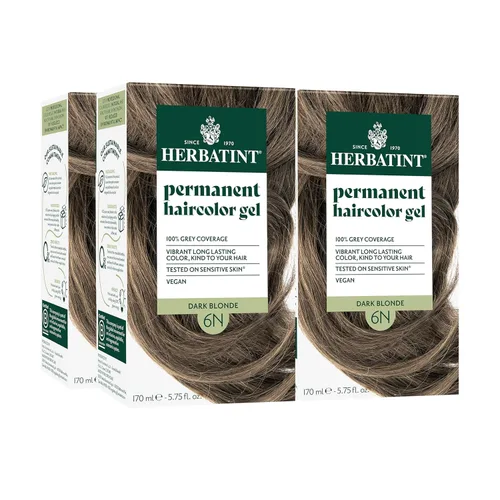 Vista 26 de Herbatint Tinte permanente para el cabello, castaño oscuro 3N, para una cobertura de hasta un 100% de canas de canas resistentes, sin amoníaco, sin