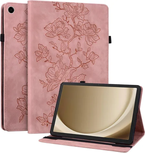 Vista 54 de Funda para Samsung Galaxy Tab S5e 10.5 2019 Modelo SM-T720/T725/T727, funda delgada de piel sintética con soporte multiángulo y soporte