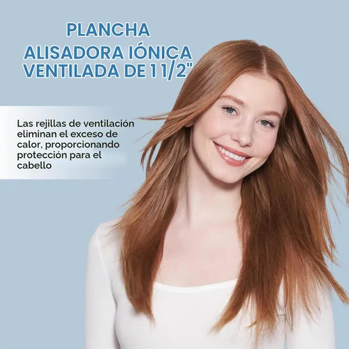 Vista 3 de BabylissPRO Nano Titanium Specialty Ionic Hair Straightener, Professional Flat Iron For All Hair Types