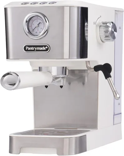 Pantrymade Máquina de café expreso de 20 bar con espumador de leche y