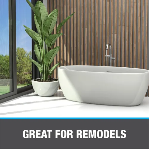 Vista 5 de Oatey Kit de drenaje de bañera independiente universal de PVC 46000P