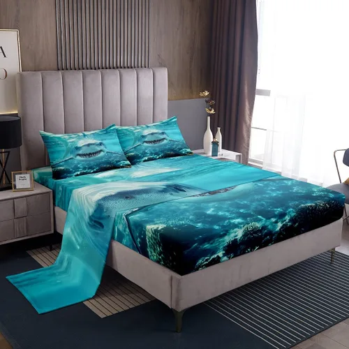 Vista 30 de Sábanas de cama de la Torre Eiffel de París para decoración de dormitorio de París, juego de sábanas retro francesa Citysapce con pintura al óleo