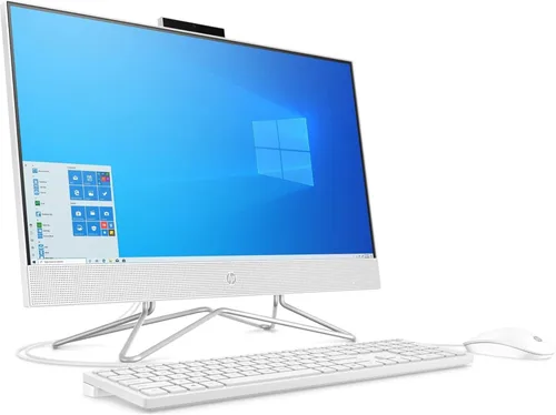 Vista 5 de HP PC de escritorio todo en uno, procesador Intel Core i3-1115G4 de 11ª generación, 8 GB de RAM, almacenamiento SSD de 512 GB, pantalla Full HD